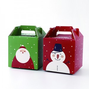 Božićna DIY kutija za pakovanje poklona