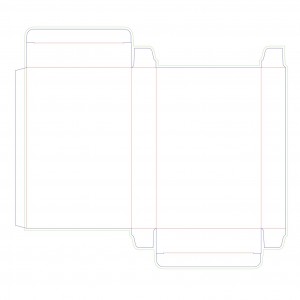 Silver card moisturizing mask packaging box
