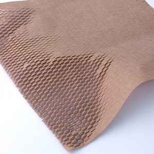 Honeycomb packing paper