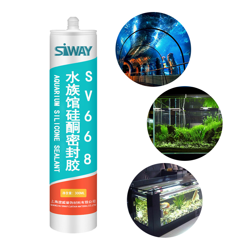 High Quality Acetic Adhesives Sealants Waterproof Glue Clear Glass Silicone  for Aquarium - China Silicone, Silicone Sealant
