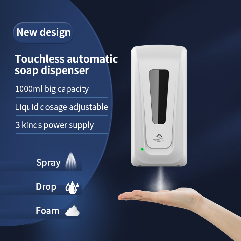 Touchless Liquid Soap Dispenser Hand Sanitizer Automatic Spray Machine 1000ml
