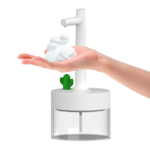 Excellent quality Nickel Soap Dispenser - Desktop Touchless Foam Soap Dispenser With Rechargeable Battery – Siweiyi