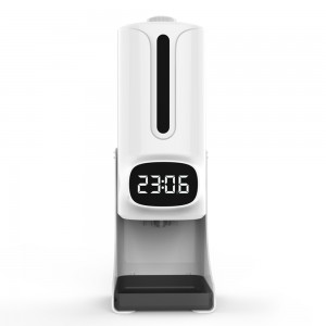 Short Lead Time for Alcohol Sensor Dispenser - Touchless Hand Sanitizer Dispenser 1200ml with Visible Clock – Siweiyi
