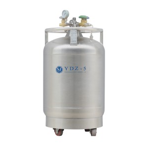 Hoja de precios para el tanque de nitrógeno líquido tipo transporte de contenedores de nitrógeno líquido de acero inoxidable