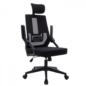 For Sale Classic Price Cheap Brown Ergonomic Big High Back Swivel Full Mesh Fabric Office Chair With Armrest