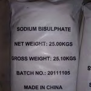Manufactur standard Inorganic Mineral Salt Sodium Bisulfate Chemical with Industrial/Food Grade