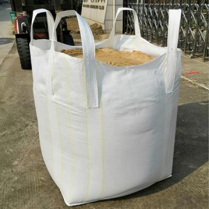 OEM/ODM Manufacturer China 2021 Hot Selling White Plastic PP Woven Bag for Wheat Rice Cereal