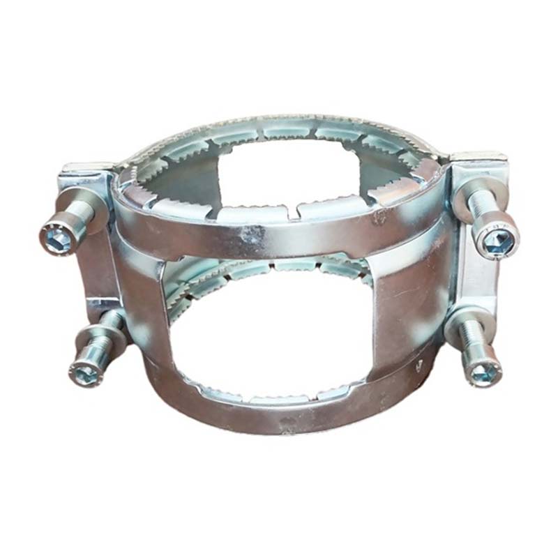 Wholesale China Stainless Steel Coupling With Rubber Gaskets For Sewage Pipes Manufacturers Suppliers –  Grip Collar – Jipeng