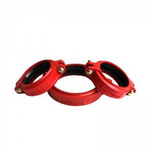 FM/UL Fire Fighting Ductile Iron Grooved Pipe Fittings and Grooved Couplings