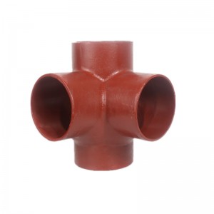 Cast Iron Sewer Pipe Fittings Double branch