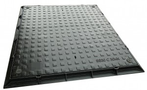 Heavy Duty/Medium Duty Double Sealed Watertight/Airtight Manhole Cover & Frame C/W Stainless Steel Bolt, Washers & Rubber Gasket