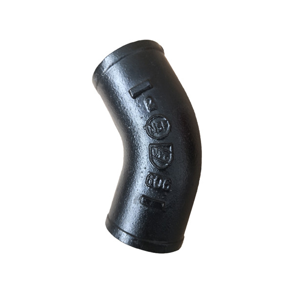 Wholesale China Cast Iron Pipe & Fittings Astm A888 Bend Manufacturers Suppliers –  ASTM A888 Hubless Cast Iron Fittings – Jipeng