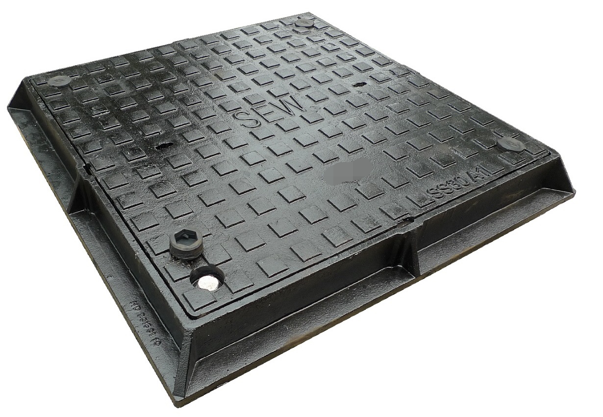 China OEM Ductile Iron Manhole Cover Factory Quotes –  Heavy Duty/Medium Duty Double Sealed Watertight/Airtight Manhole Cover & Frame C/W Stainless Steel Bolt, Washers & Rubber Gaske...