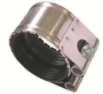Type E Stainless Steel Couplings With Rubber Gaskets