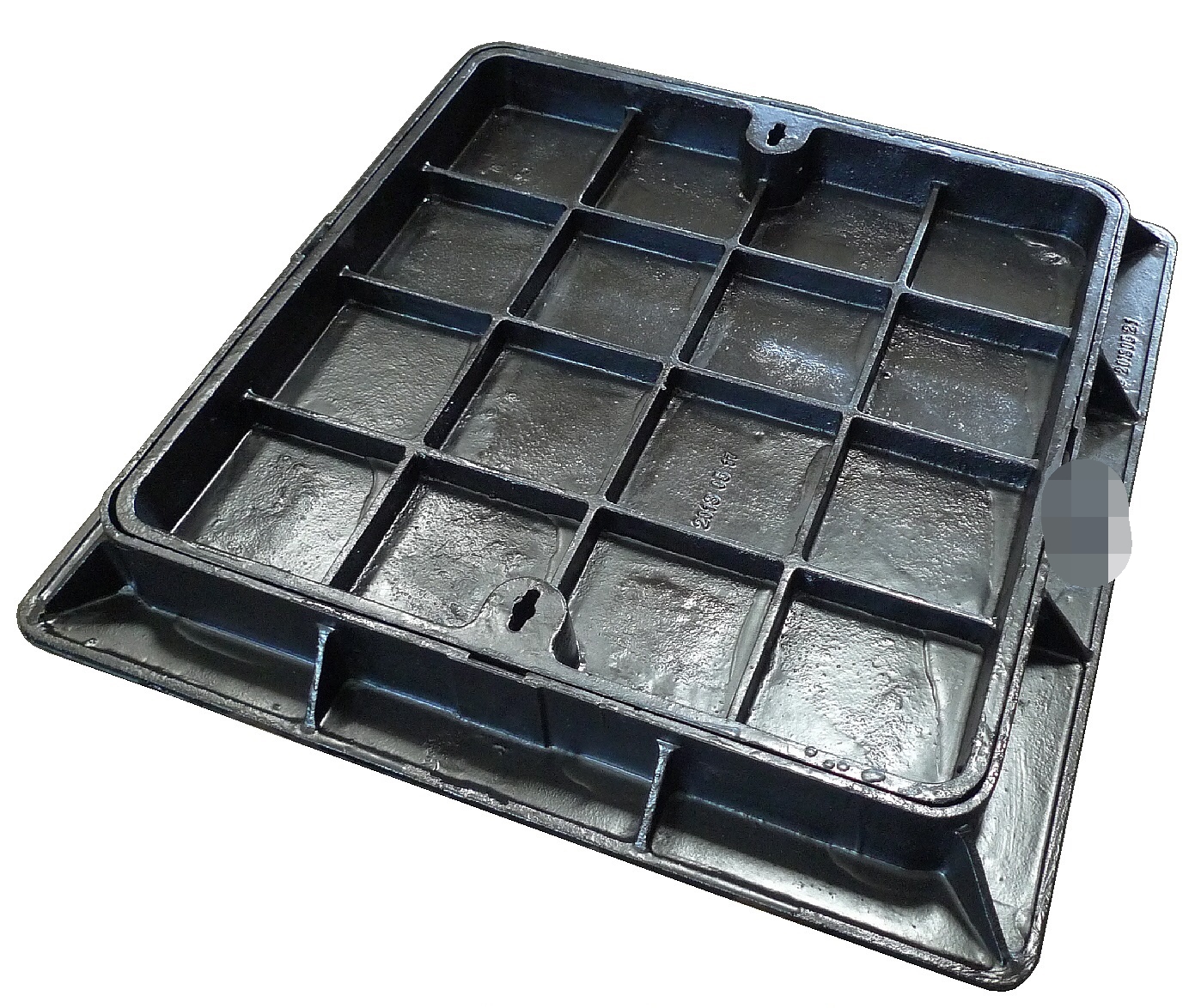 China OEM Cast Iron Gully Quotes Pricelist –  Medium Duty Recessed Manhole Cover & Frame – Jipeng
