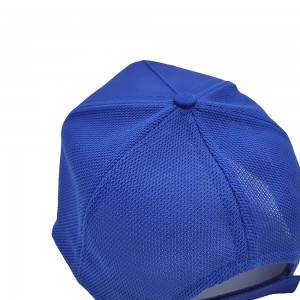 100% Cotton 5 panel sports soft mesh baseball cap