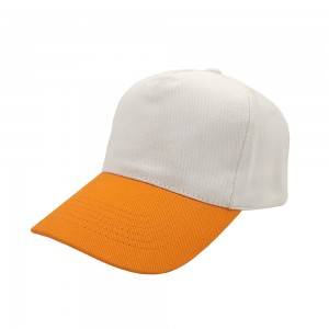 China Wholesale Best Baseball Caps Factory - 100% brushed cotton custom sports 5 panel baseball cap – Rongdong