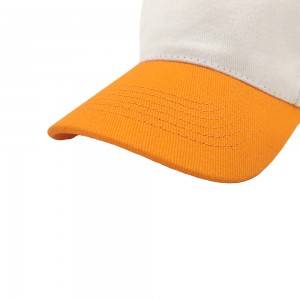 100% brushed cotton custom sports 5 panel baseball cap