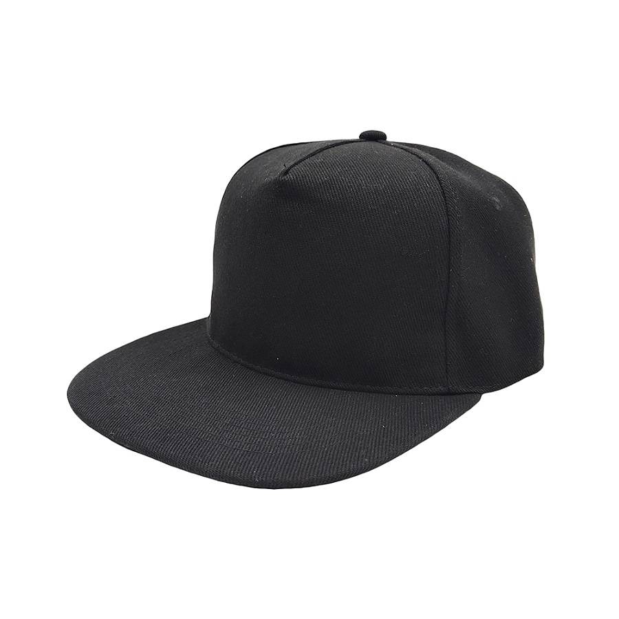 flat brim snapback acrylic baseball cap