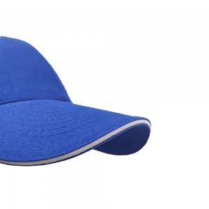 Heavy brushed cotton custom 6-panel baseball cap hat