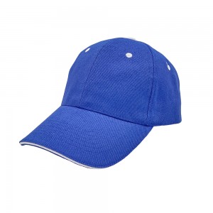 Factory direct deliver Heavy brushed cotton kids sandwich 6 panel sports cap baseball hat