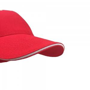 100% cotton promo pre-curved 6 panel baseball cap