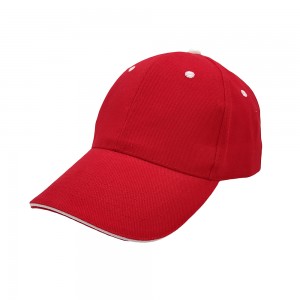 Factory direct deliver Heavy brushed cotton kids sandwich 6 panel sports cap baseball hat