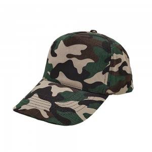 Custom Made camo cotton Sports Hats Wholesale Baseball Cap With Embroidered Logo