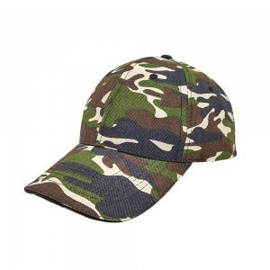 High quality baseball caps and hats men customized camouflage 6 panel dad hat sports cap