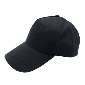 China factory wholesale environmental recycled cotton 5 panel Sport Cap hat, adult blank Baseball Cap