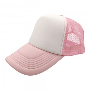 Girl trucker cap Foam mesh trucker baseball cap hats for kids RD-2001K