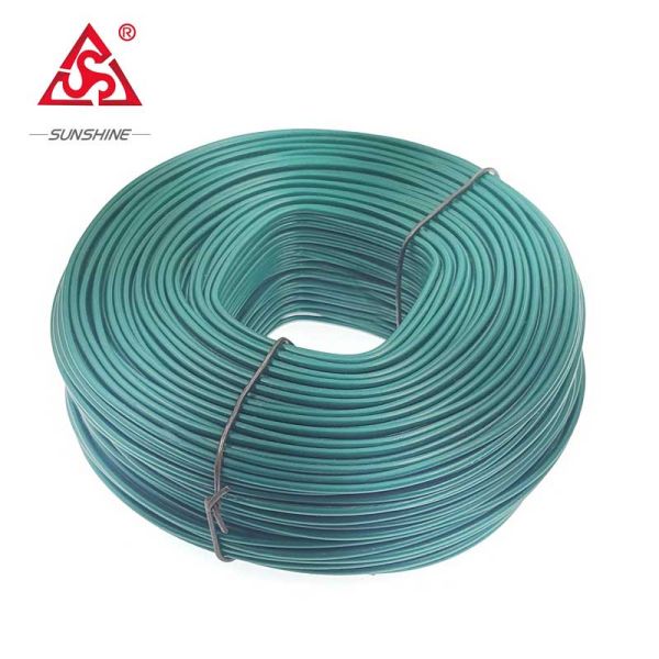 Manufacturer of Garden Steel Iron Wire - Common Colors Available For PVC Coated Wire Are Green And Black – Sunshine
