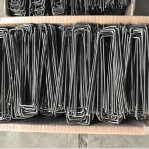 High quality China 1310 Furniture Hardware Iron Nail U Type Galvanized Heavy Wire Staples