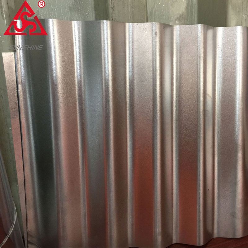 Classic metal colored corrugated steel roofing galvanized sheet