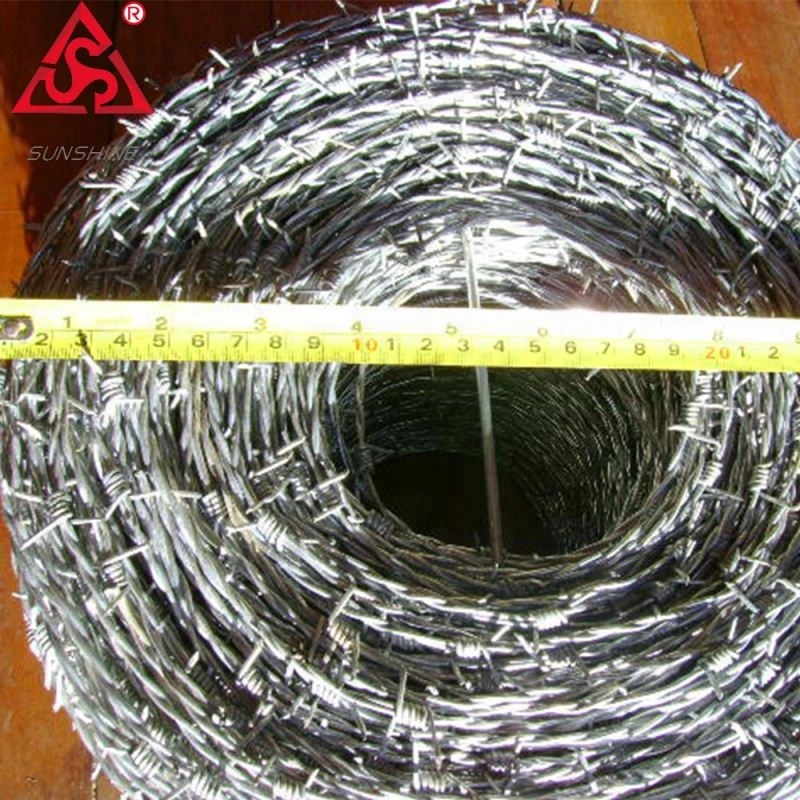 18 Years Factory 1×1 Galvanized Welded Wire Mesh - Hot dipped cross type razor barbed wire price – Sunshine