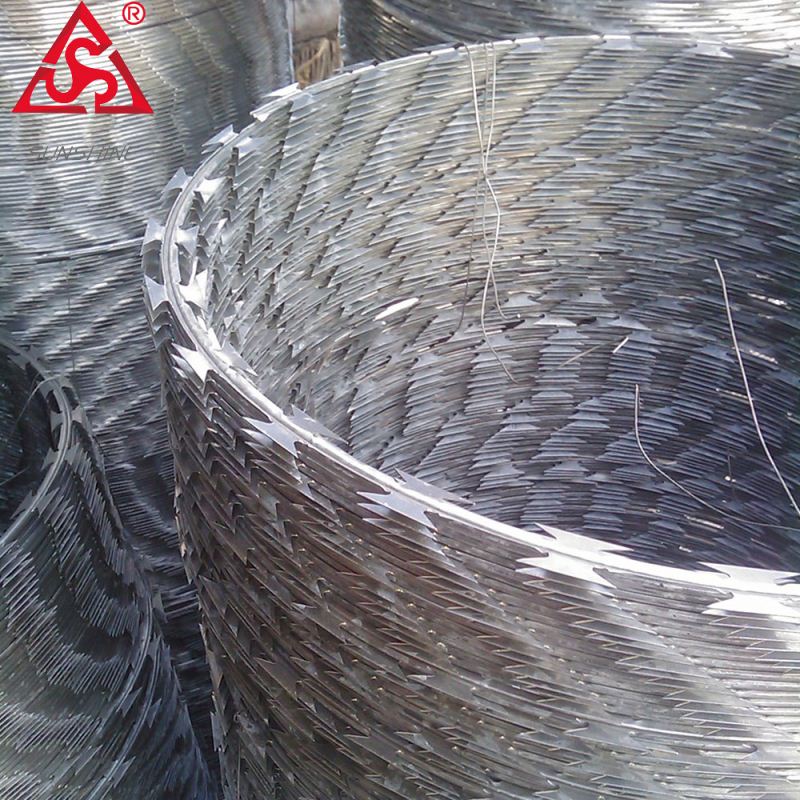 Cbt-65 razor barbed wire mesh for nigeria market
