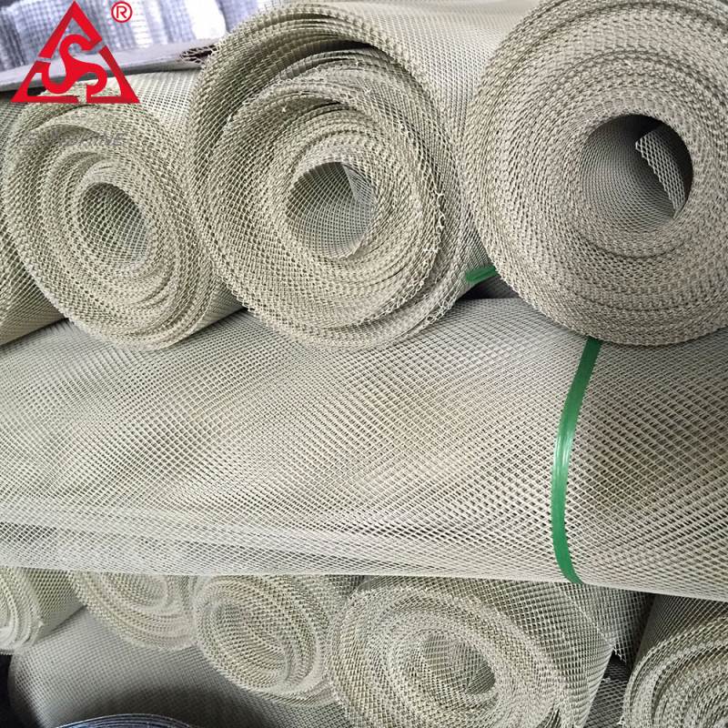 Galvanized coated aluminum expanded mesh wire mesh