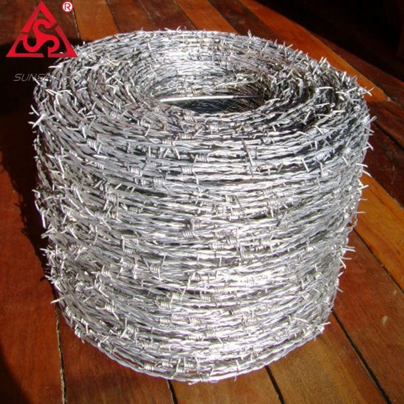 Direct wholesale great standard barb fence roll barbed galvanized military concertina wire