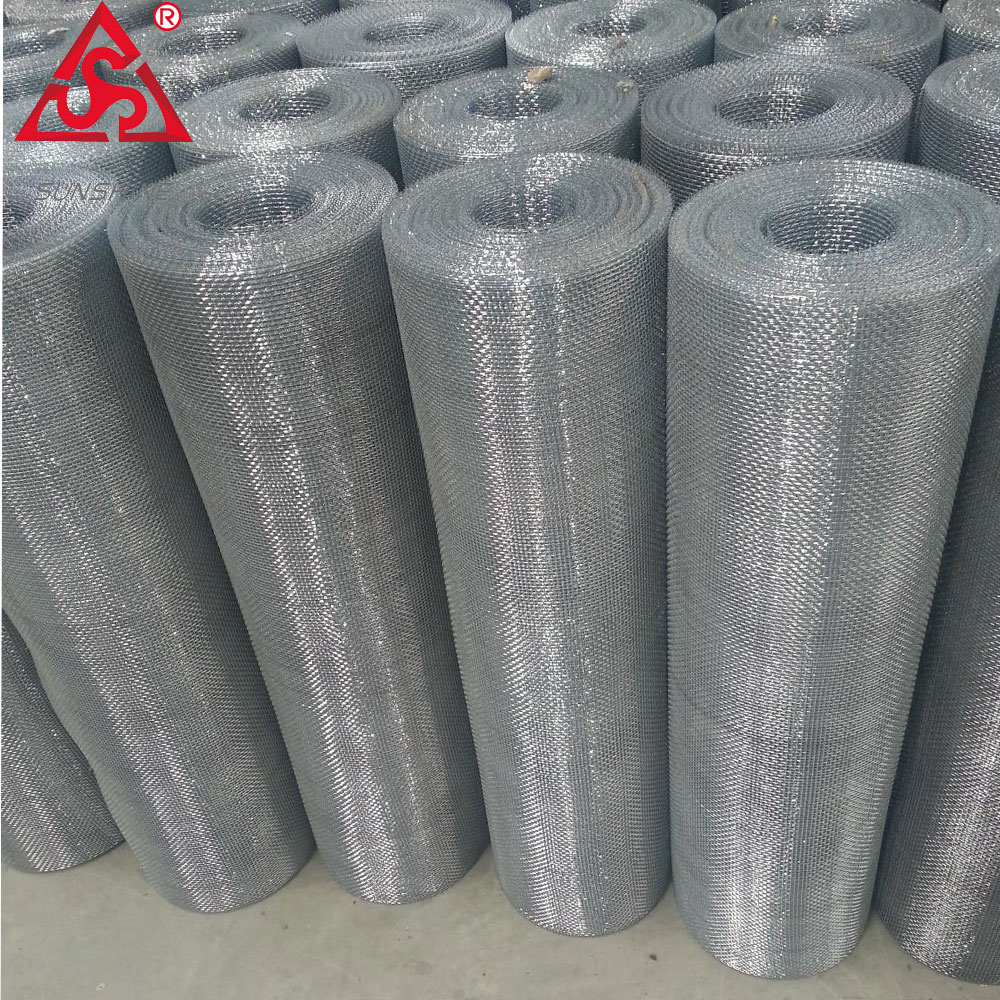 6mm hole square wire mesh for window screen