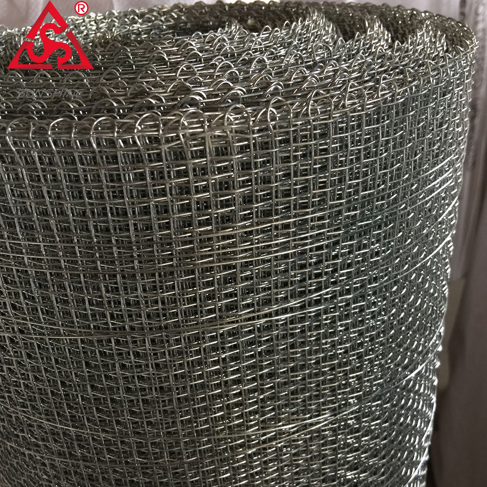 6mm hole electronic galvanized square wire mesh