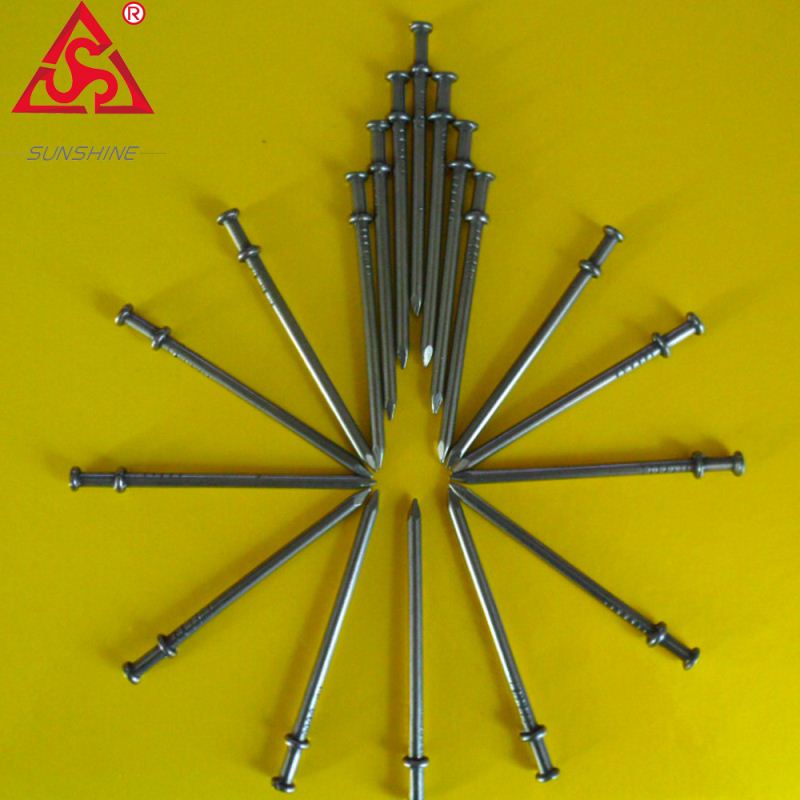 2019 New Style Steel Wire For Nail Making - Manufacturer supply 20d duplex nails – Sunshine