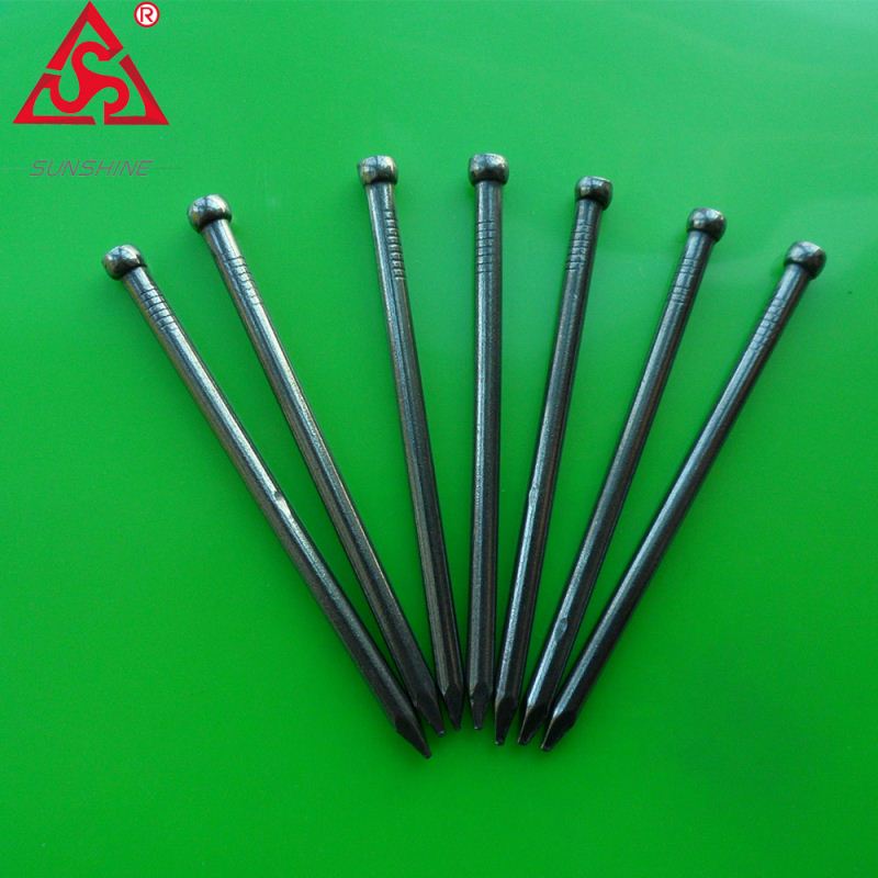 Excellent quality Wire Coil Nails - Zinc plated black finishing nails/headless nails – Sunshine