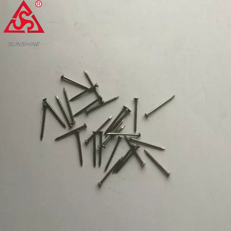 Chinese wholesale U Type Nails - Concrete steel 8ga finishing nail for decoration f series – Sunshine