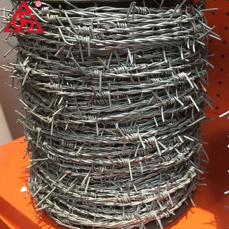 Low Price Barbed Wire 500 Meter Length 50kg Per Roll Barbed Wire In Egypt