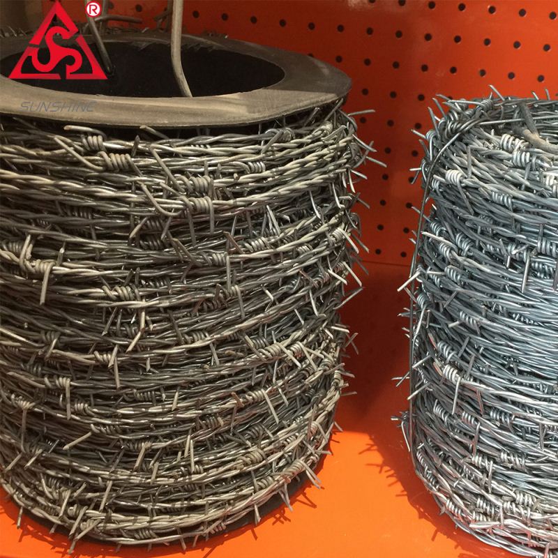 6mm Wire Mesh Price - Hot-dipped galvanized weight razor barbed wire – Sunshine