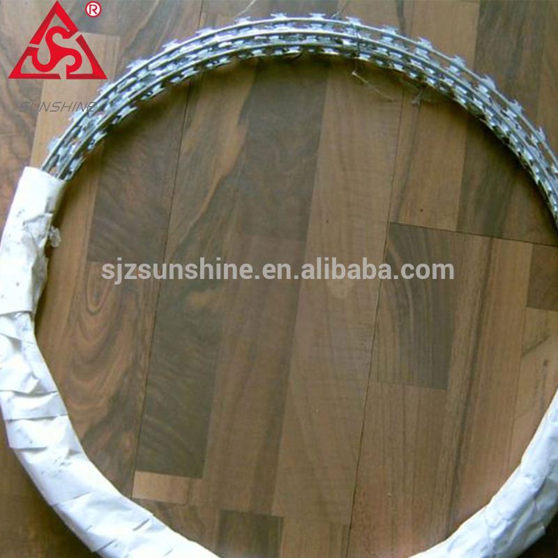 China Square Boat Nails Factories - 14 gauge per roll bto12 razor barbed wire mesh – Sunshine