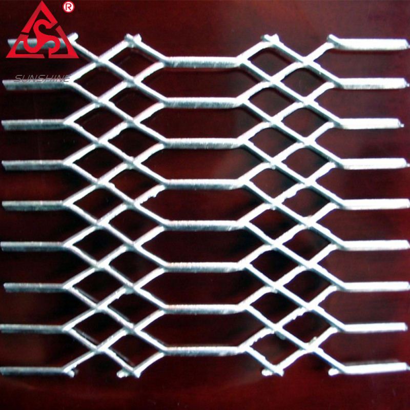 Pure titanium perforated aluminium expanded mesh
