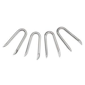 High quality U Type Insulated Nails/Fence staples/U shaped nails