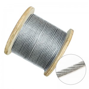 Galvanized/Ungalvanized steel wire ropes
