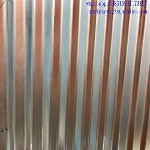 Corrugated GI steel rolls